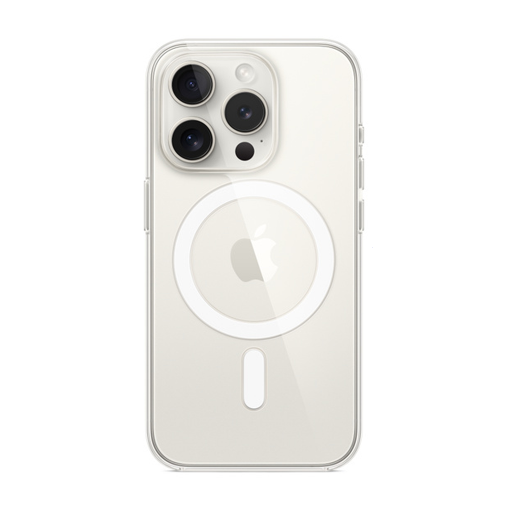 ScHitec İphone 15 Pro Magsafe Özellikli Şeffaf Kılıf