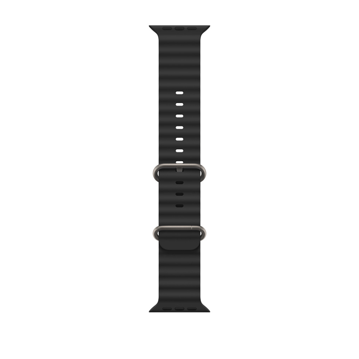 Winex 42-49mm Yeni Nesil Apple Uyumlu Akıllı Saat Kordonu Silikon Siyah
