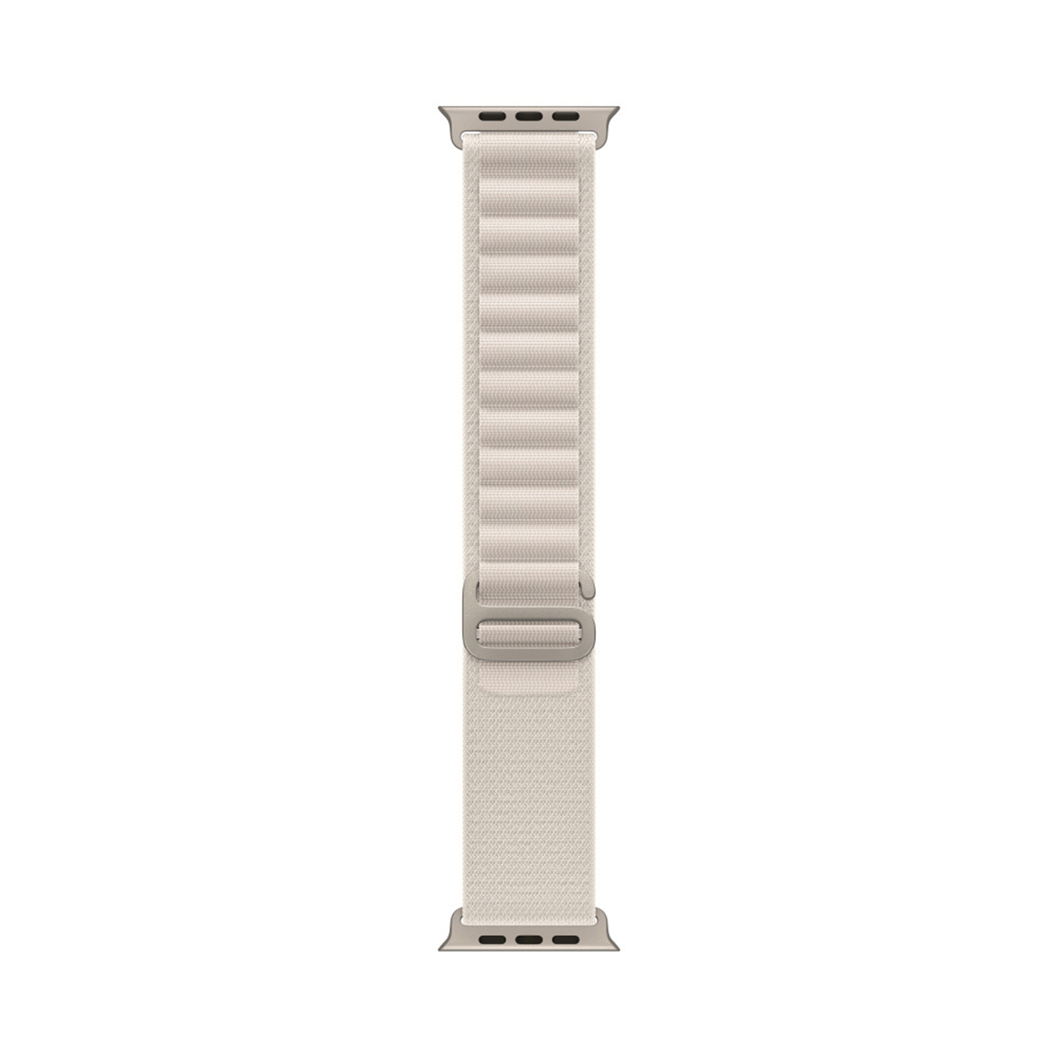 Winex 42-44mm Yeni Nesil Apple Uyumlu Akıllı Saat Kordonu Hasır Kancalı Beyaz