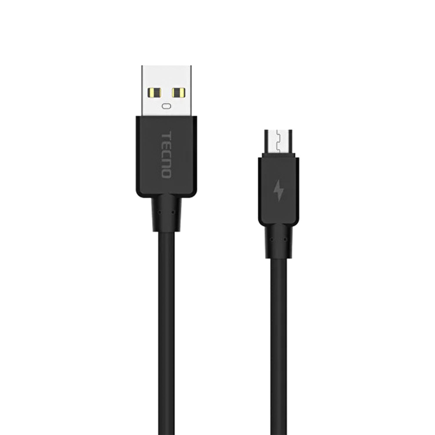 Tecno TCD-M11 70W USB-A to Micro 2A Data ve Şarj Kablosu 1m Siyah