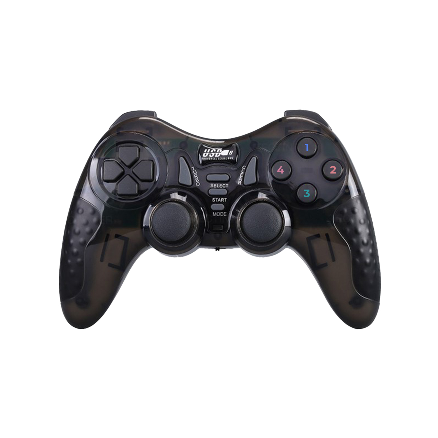 ScHitec 7in1 PC/PS2/PS2/PS3/PC360/TV/TVBOX/Android Cihazlar ile Uyumlu Kablosuz Gamepad Siyah HJ041