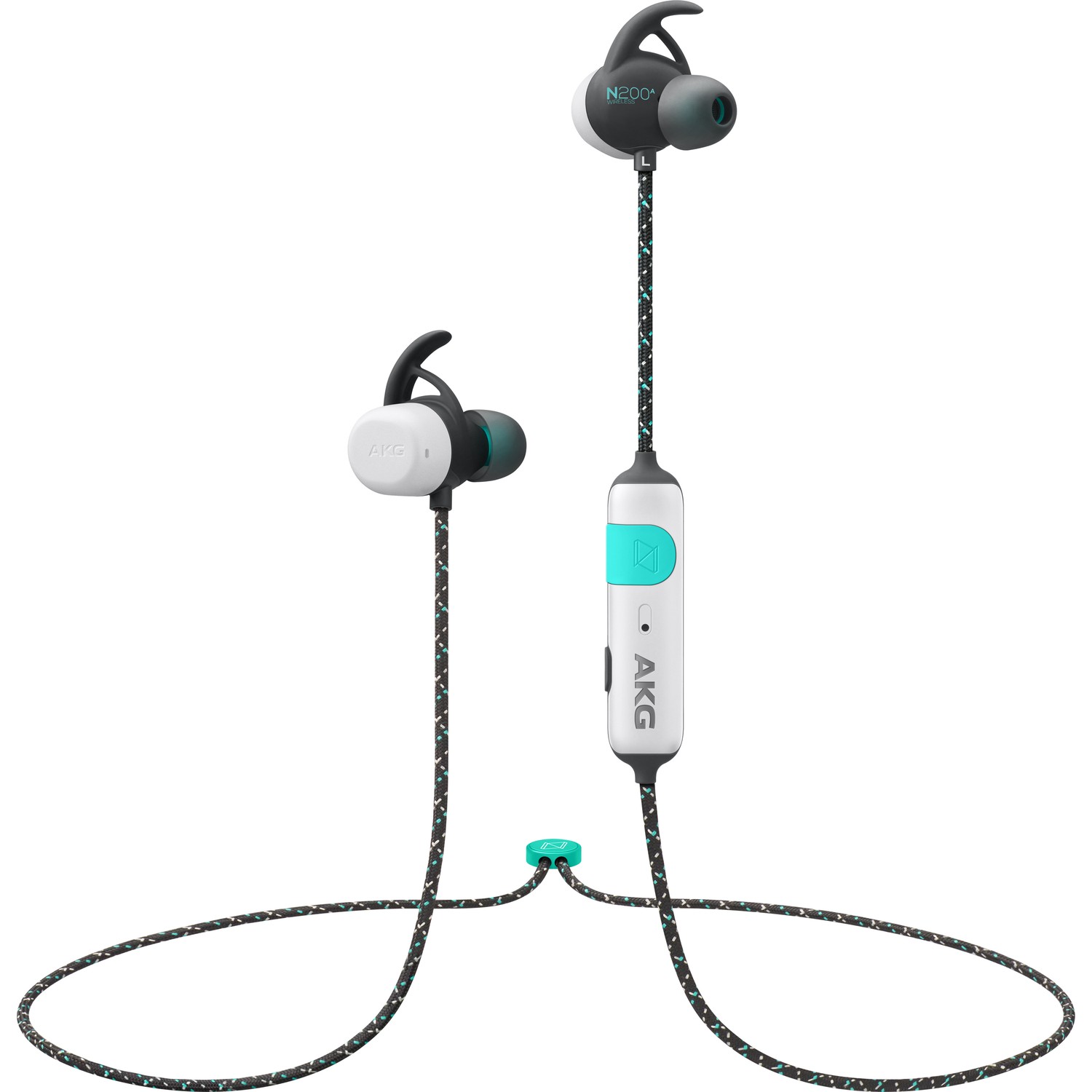 Samsung By Harman Kardon AKG N200A Bluetooth Spor Kulakiçi Kulaklık Beyaz Samsung Türkiye Garantili